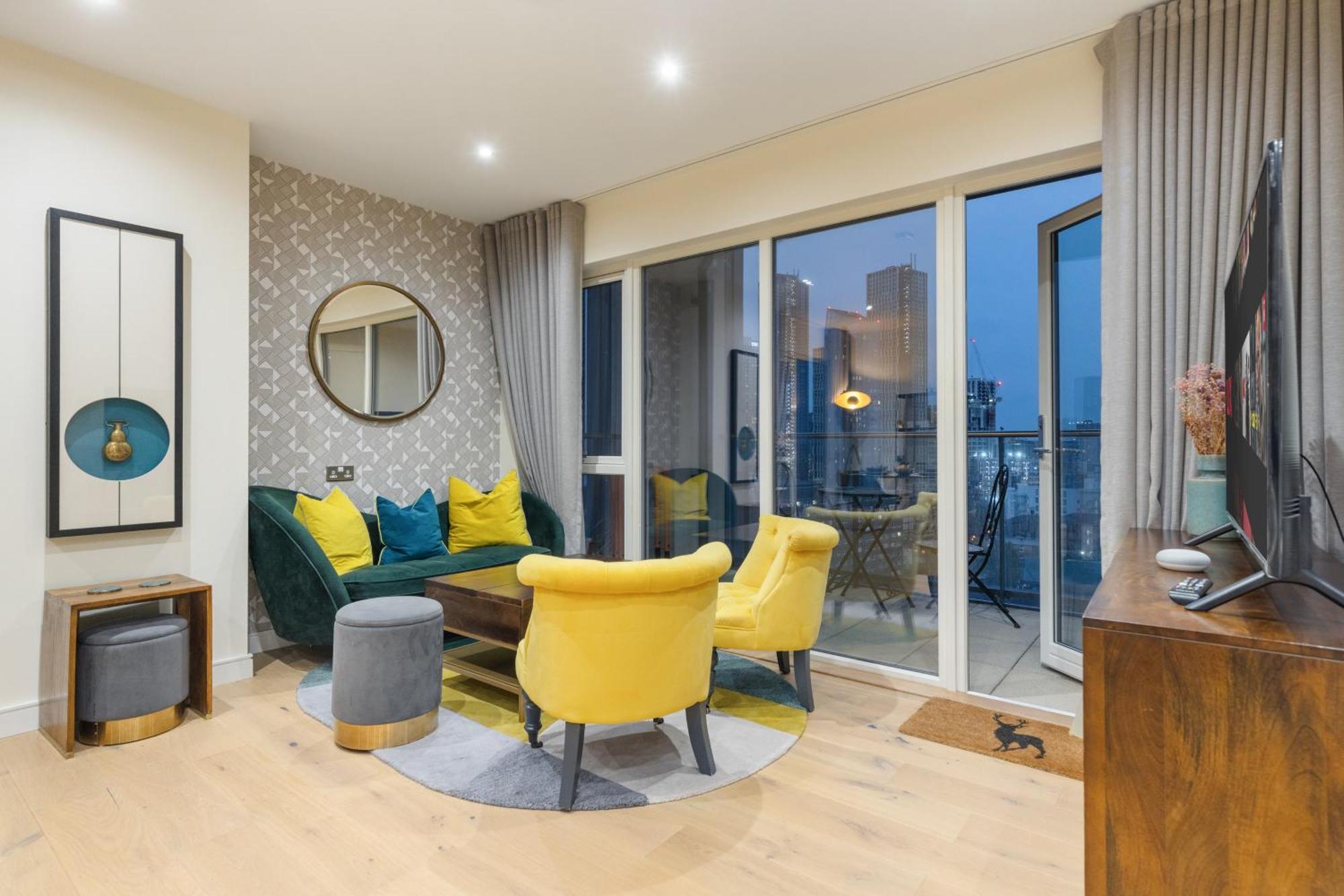 Appartamento Classy Riverside Flat In Canary Wharf Londra