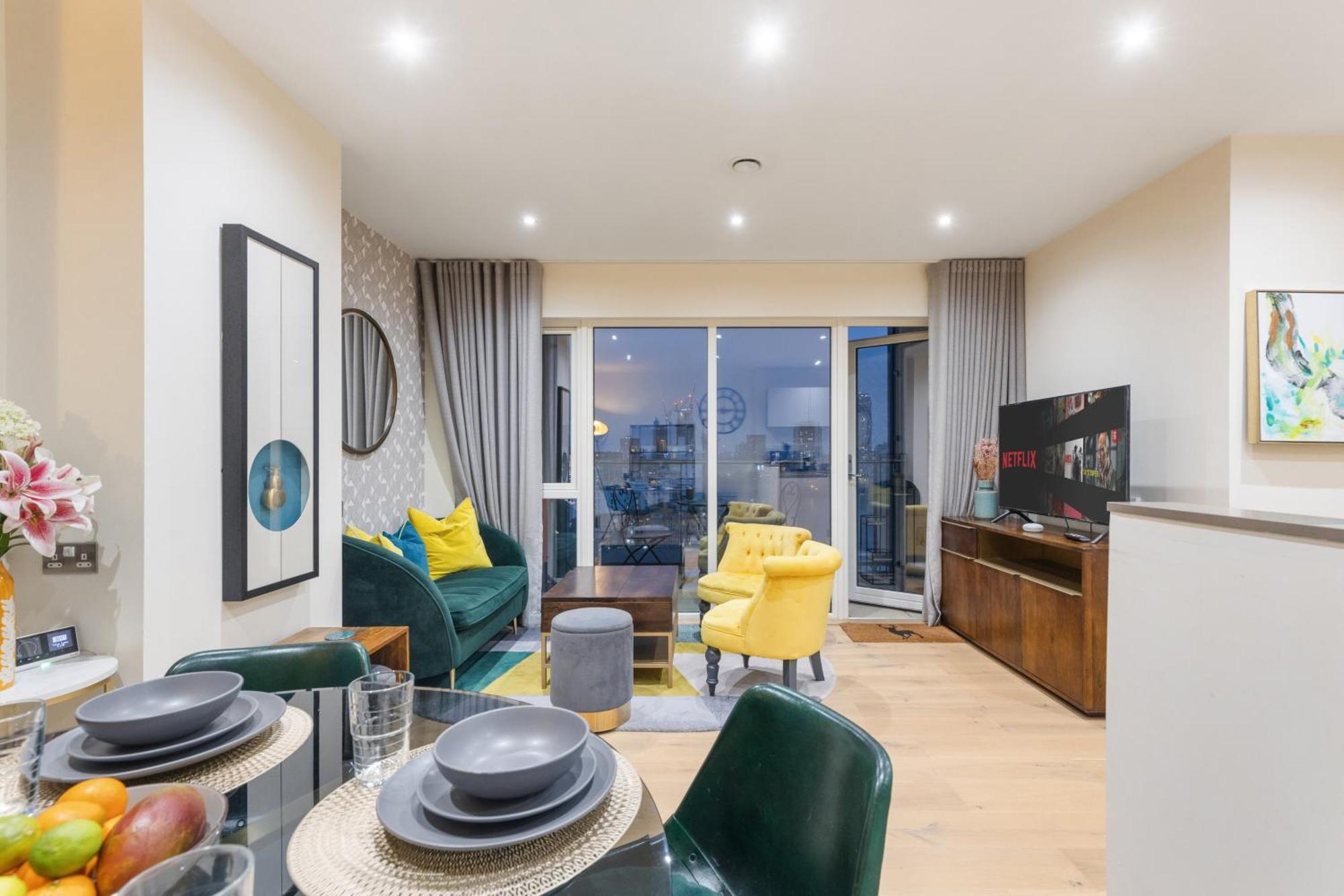 Classy Riverside Flat In Canary Wharf Appartamento *
