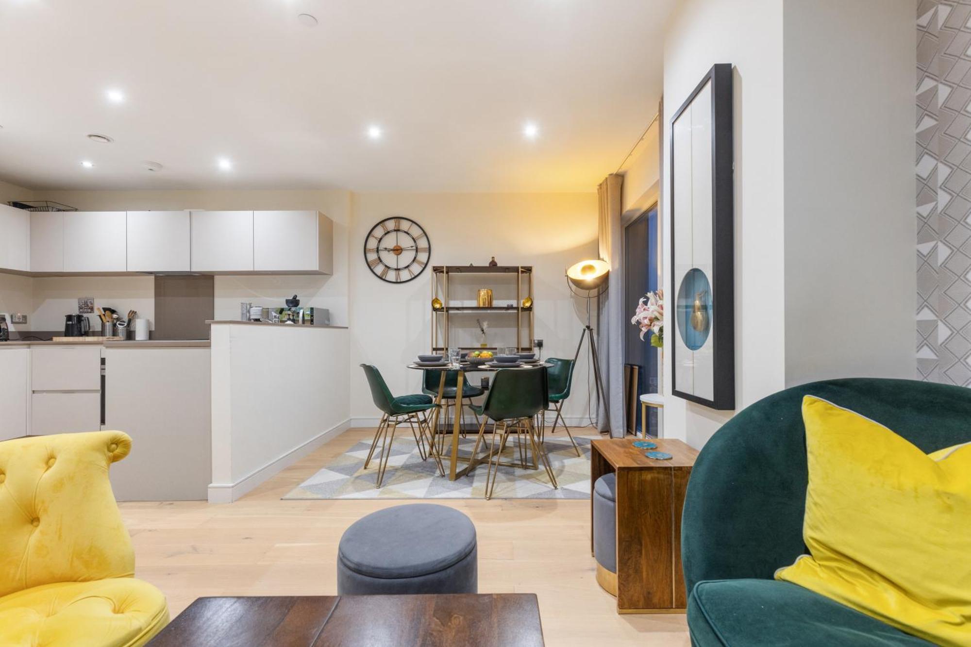 Appartamento Classy Riverside Flat In Canary Wharf Londra