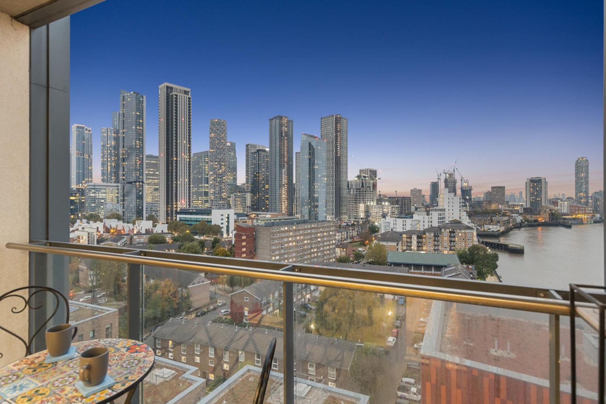 Appartamento Classy Riverside Flat In Canary Wharf